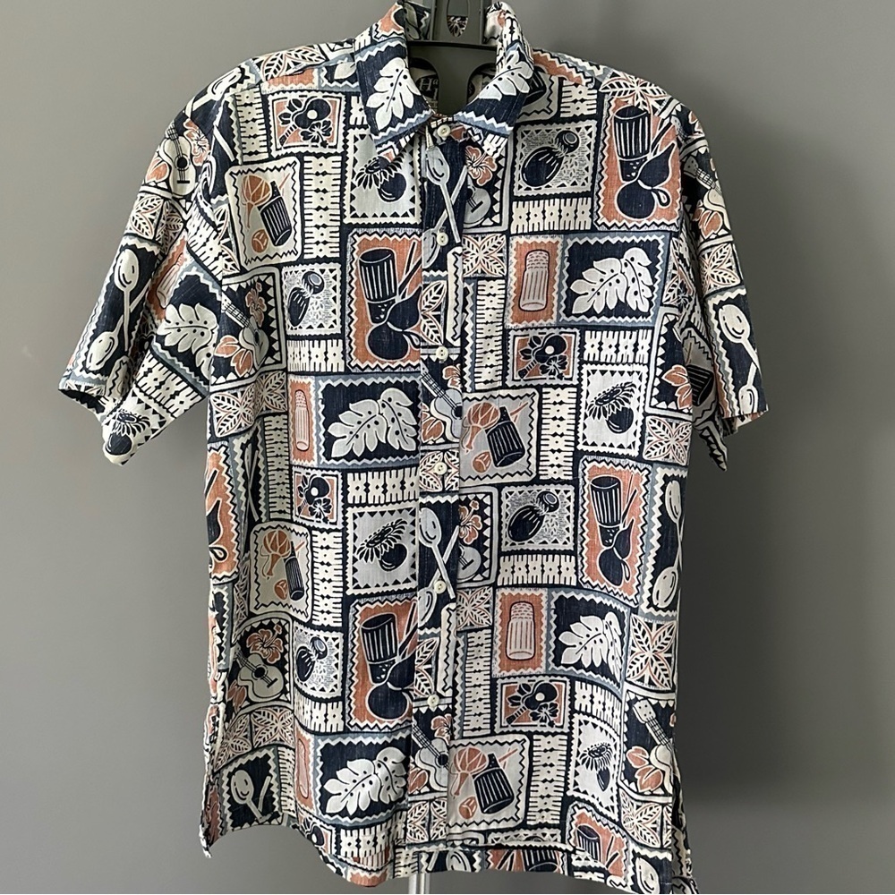 Vintage Hawaiian Islands Brand Hawaiian Shirt